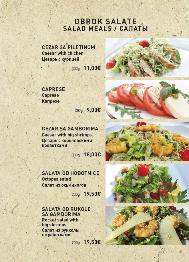 obrok salate